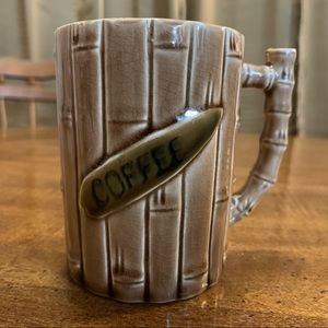 Ceramic Bamboo Coffee Mug
